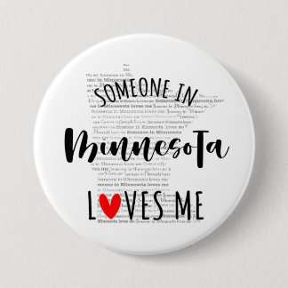 Jemand in Minnesota Lieben Button