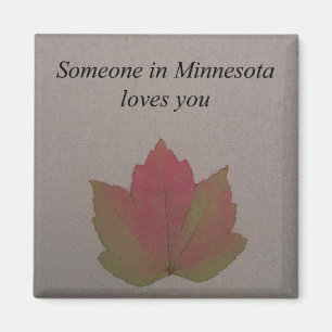 Jemand in Minnesota-Lieben Sie Magnet