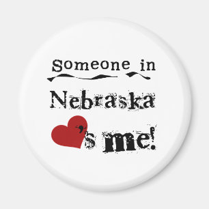 Jemand in Nebraska-Lieben ich Magnet