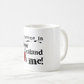 Jemand in Neuseeland-Lieben ich Kaffeetasse (VorderseiteRechts)