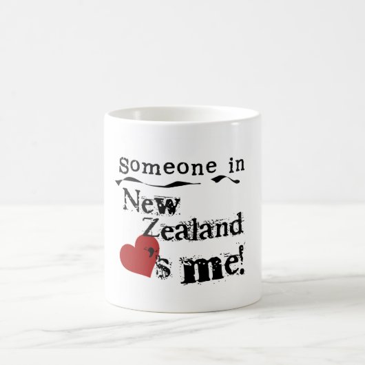 Jemand in Neuseeland-Lieben ich Kaffeetasse (Mittel)