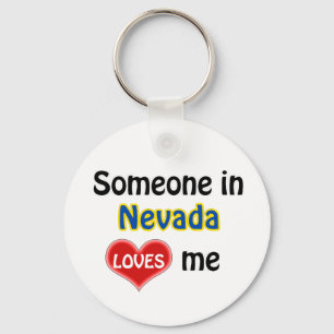 Jemand in Nevada Lieben mir Schlüsselanhänger