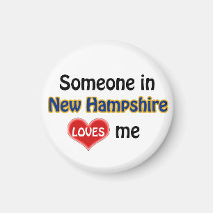 Jemand in New Hampshire Lieben mir Magnet