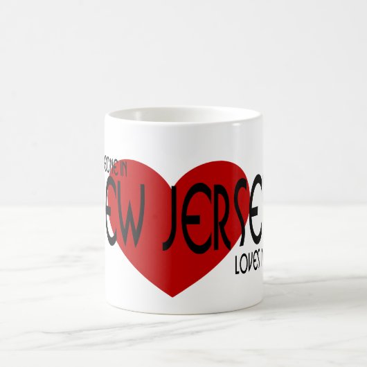 Jemand in New-Jersey Lieben ich Kaffeetasse (Mittel)