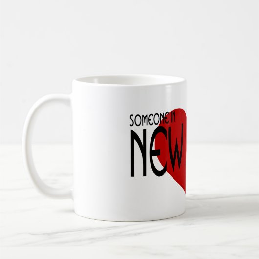 Jemand in New-Jersey Lieben ich Kaffeetasse (Links)