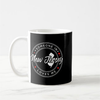 Jemand in New Jersey liebt mich Kaffeetasse