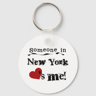 Jemand in New Yorker Lieben Schlüsselanhänger