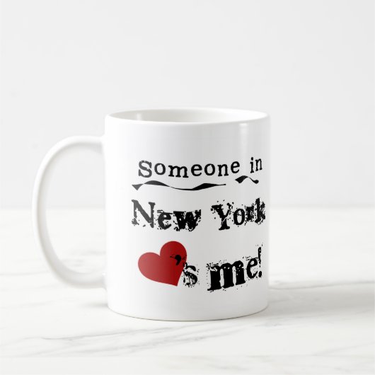 Jemand in New- YorkLieben ich Kaffeetasse (Links)