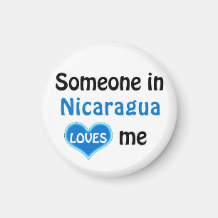 Jemand in Nicaragua Lieben mir Magnet