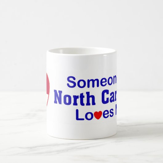 Jemand in Nord-CarolinaLieben ich Kaffeetasse (Mittel)