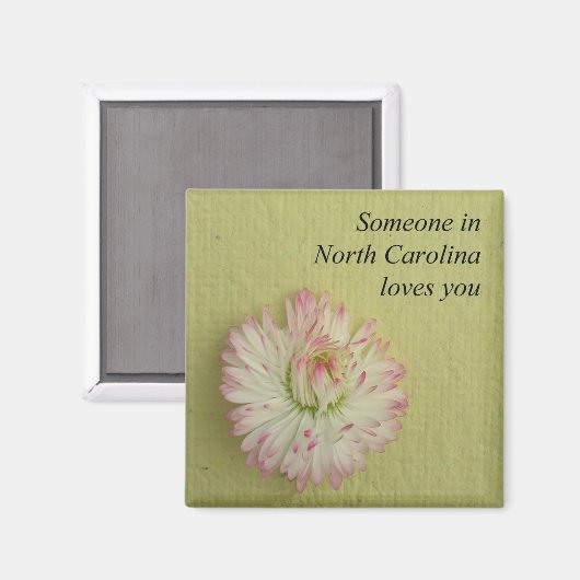 Jemand in North Carolina Lieben Du- Magnet (Vorderseite/Rückseite)