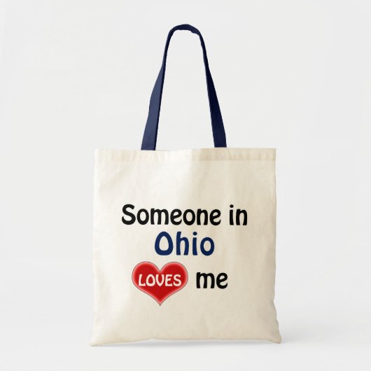 Jemand in Ohio Lieben mir Tragetasche (Vorne)