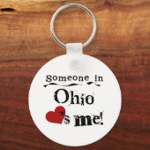 Jemand in Ohio Lieben Schlüsselanhänger (Vorderseite)