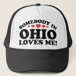 Jemand in Ohio Vintag Truckerkappe