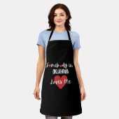 Jemand in Oklahoma Lieben Schürze (Getragen)