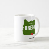Jemand in Oregon Liebe Me Kaffee und Tee Tasse (VorderseiteRechts)