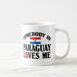 Jemand in Paraguay-Lieben ich Kaffeetasse