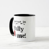 Jemand in Philly Tasse (Vorderseite Links)