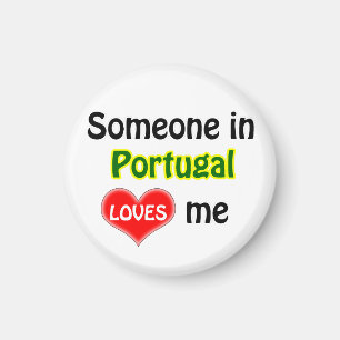 Jemand in Portugal Liebe mir Magnet