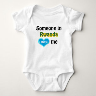 Jemand in Ruanda Lieben mir Baby Strampler