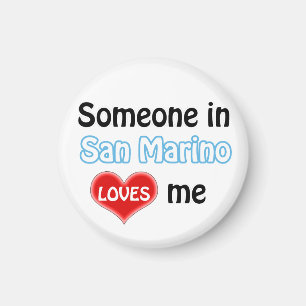 Jemand in San Marino Lieben mir Magnet