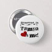 Jemand in Tampa Button (Vorne & Hinten)