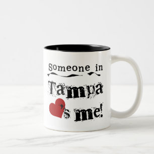 Jemand in Tampa Zweifarbige Tasse