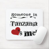Jemand in Tanzania-Lieben ich Mousepad (Mit Mouse)