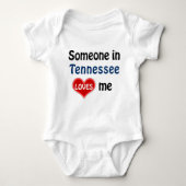 Jemand in Tennessee Lieben mir Baby Strampler (Vorderseite)