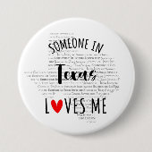 Jemand in Texas-Lieben Button (Vorderseite)