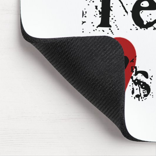 Jemand in Texas-Lieben ich Mousepad (Ecke)