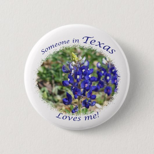 Jemand in Texas Lieben Me Geschenk Button (Vorderseite)