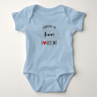Jemand in Texas Lieben Me Karte Baby Bodysuit