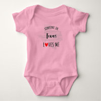 Jemand in Texas Lieben Me Karte Baby Bodysuit