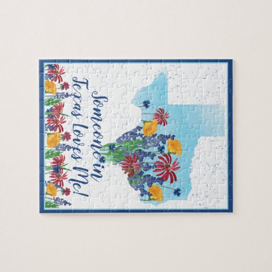 Jemand in Texas Lieben Me Puzzle (Horizontal)