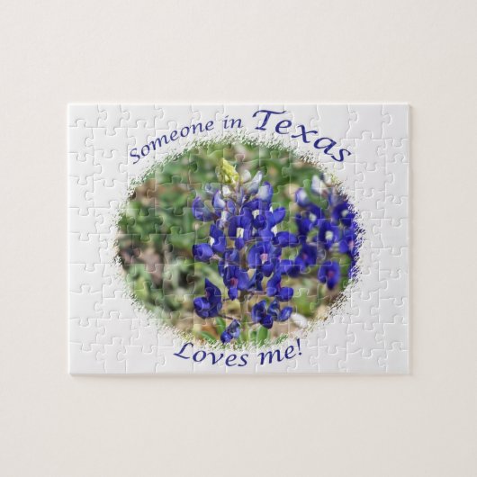 Jemand in Texas Lieben Mich Puzzle (Horizontal)