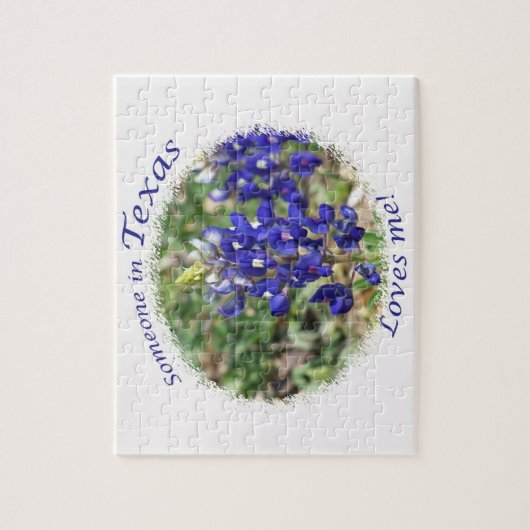 Jemand in Texas Lieben Mich Puzzle (Vertikal)