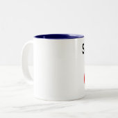 Jemand in Texas Lieben mir Zweifarbige Tasse (Vorderseite Links)