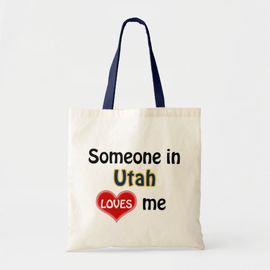 Jemand in Utah Liebe mir Tragetasche (Vorne)