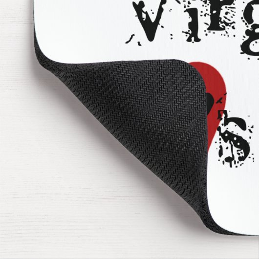 Jemand in Virginia-Lieben ich Mousepad (Ecke)