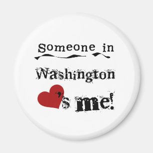 Jemand in Washington-Lieben ich Magnet