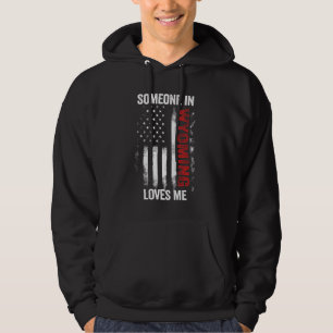 Jemand in "Wyoming Lieben ich 2 Hoodie