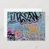 Jemand ist auf meinem Tisch gezeichnet Postkarte (Vorne/Hinten)