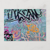 Jemand ist auf meinem Tisch gezeichnet Postkarte (Vorderseite)