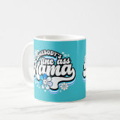 Jemand ist gut Mama Kaffeetasse (Vorderseite Links)