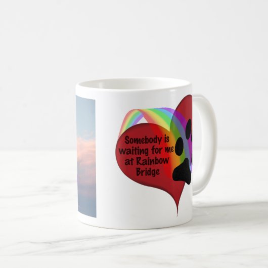 Jemand ist wartete mich an der kaffeetasse (VorderseiteRechts)