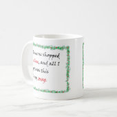 Jemand kaufte online und alles, was ich got kaffeetasse (Vorderseite Links)