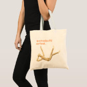 Jemand Kunstgarage Tote Tasche (Vorderseite (Produkt))