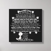 JEMAND LEINWANDDRUCK (Vorderseite)