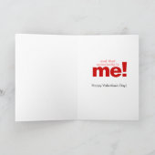 Jemand Liebe dich! Feiertagskarte (Innenseite)